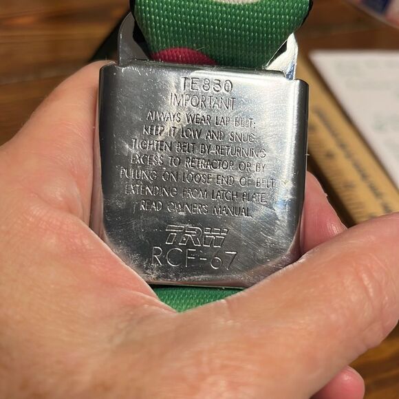 Buckle Down “I Love Pandas” Ford Mustang Seatbelt Belt - Picture 5 of 6